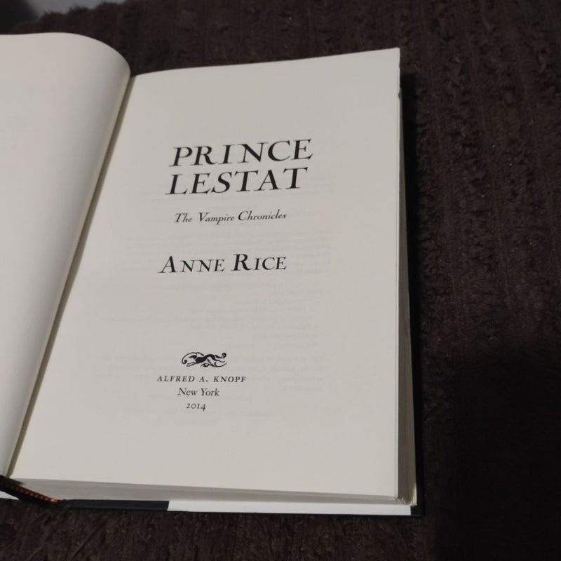 Prince Lestat (First edition)