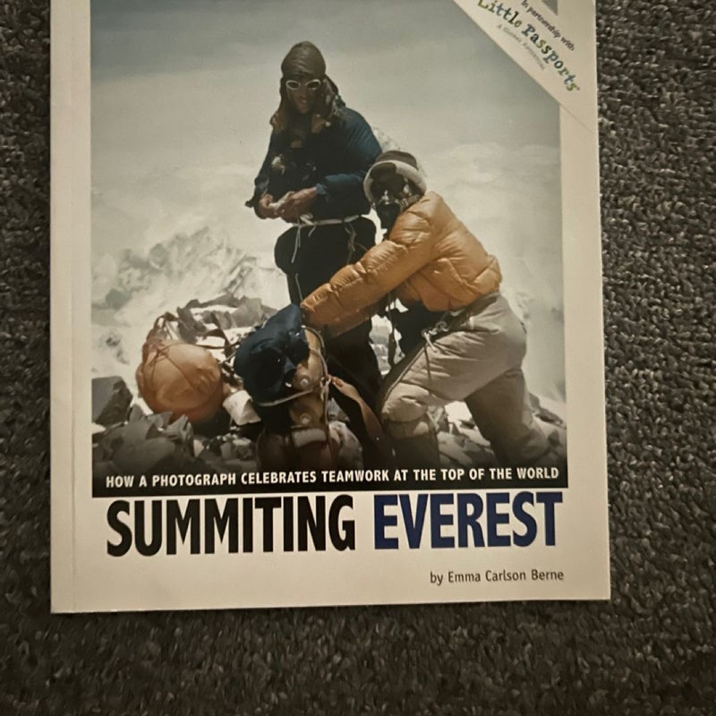 Summiting everest