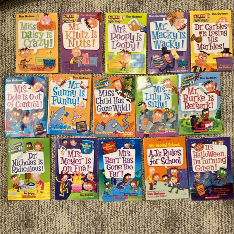 My Weird School BUNDLE! Weird School, Weirder School, Weirdest School, and more