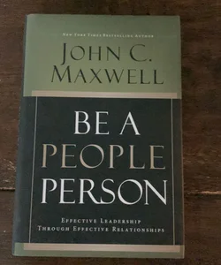 Be a People Person