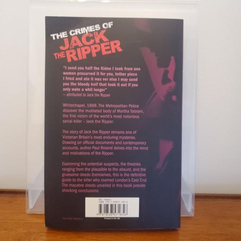 The Crimes Of Jack The Ripper. The Whitechapel Murders Re-examined. by ...