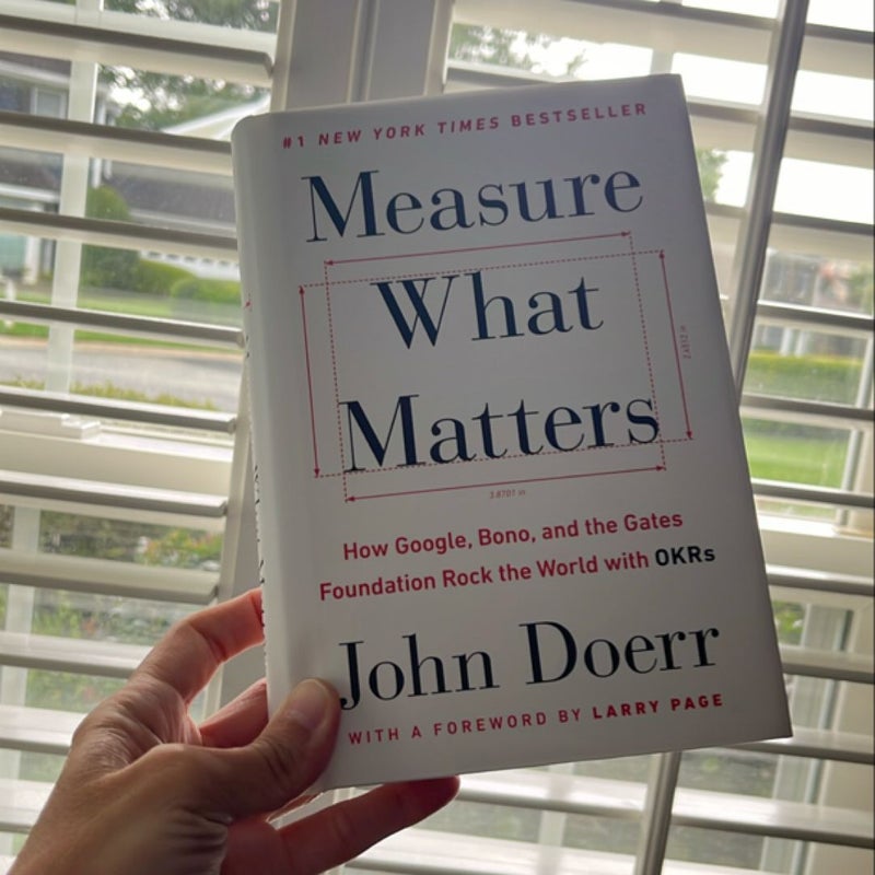 Measure What Matters