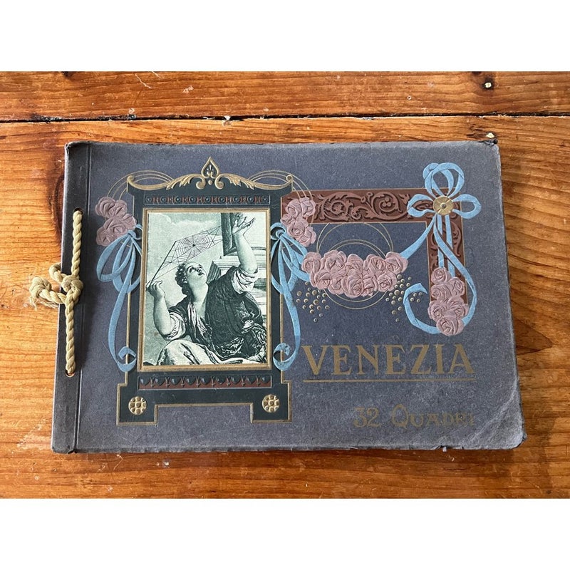 Antique Venetian Art Album 1800s