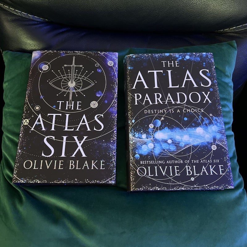 The Atlas Six and The Atlas Paradox Illumicrate Edition