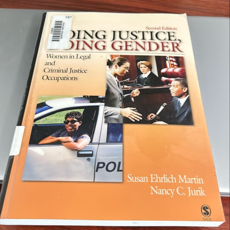 Doing Justice Doing Gender 