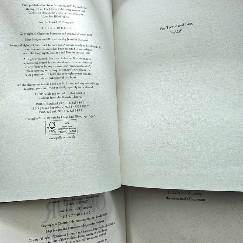 All Of Us Villains All Of Our Demise SIGNED Goldsboro 1st UK Edition Matching Numbers