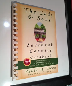 Signed - Paula Dean - Lady and Sons Savannah Country Cookbook