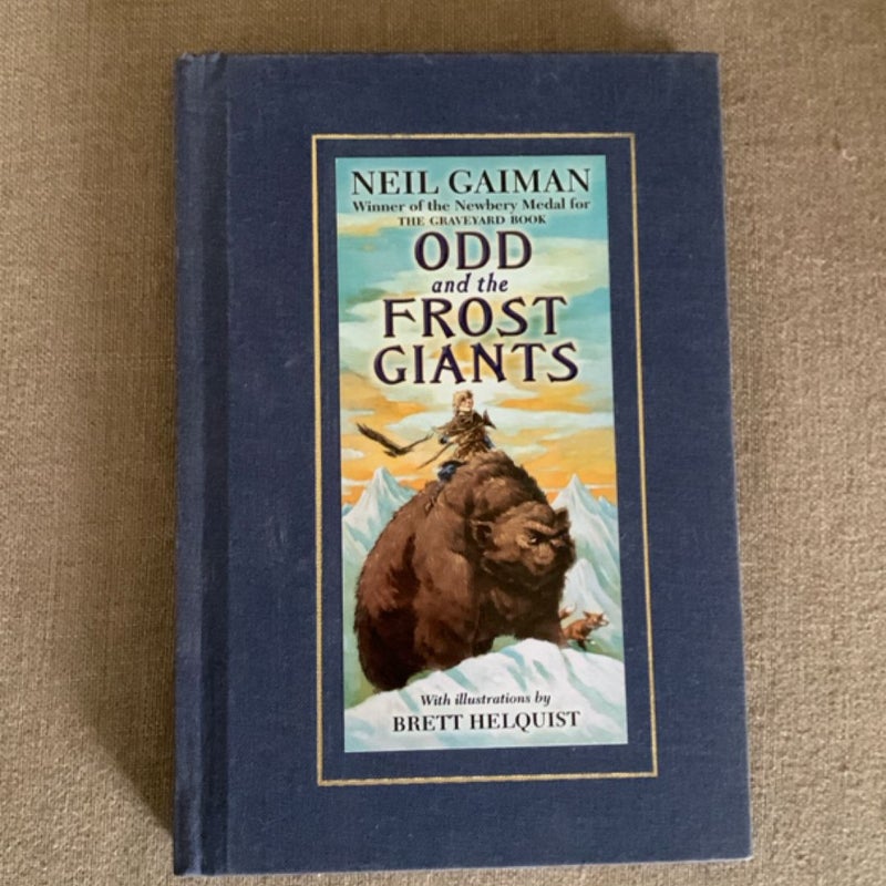 ODD & THE FROST GIANTS:  1st/1st Hardcover!