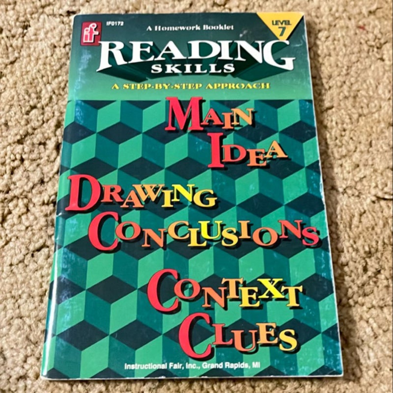 Reading Skills A Step by Step Approach