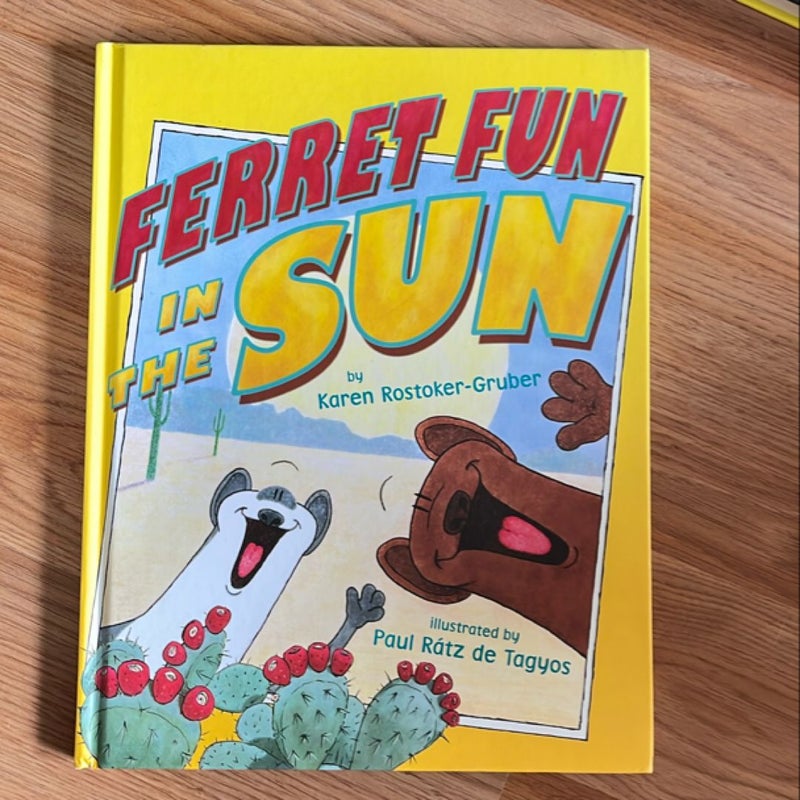 Ferret Fun in the Sun
