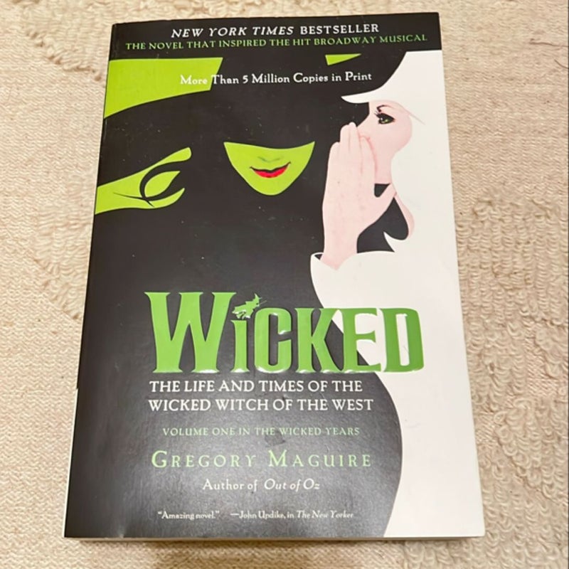 Wicked Musical Tie-In Edition