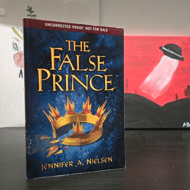 The False Prince (signed) ARC