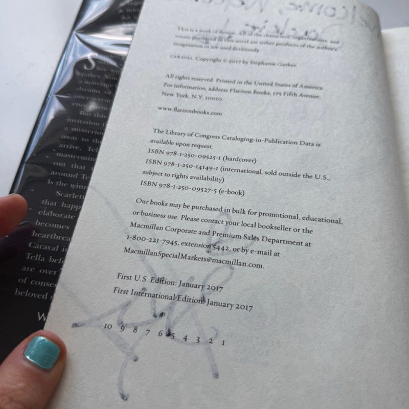 (Signed First Edition) Caraval