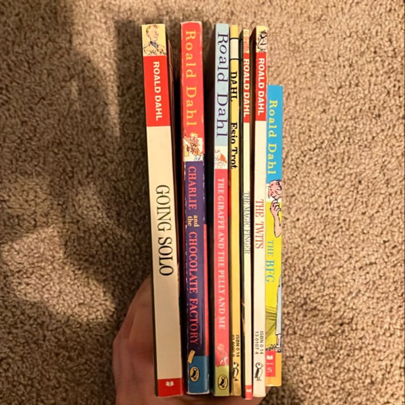 Roald Dahl 7 Book Bundle