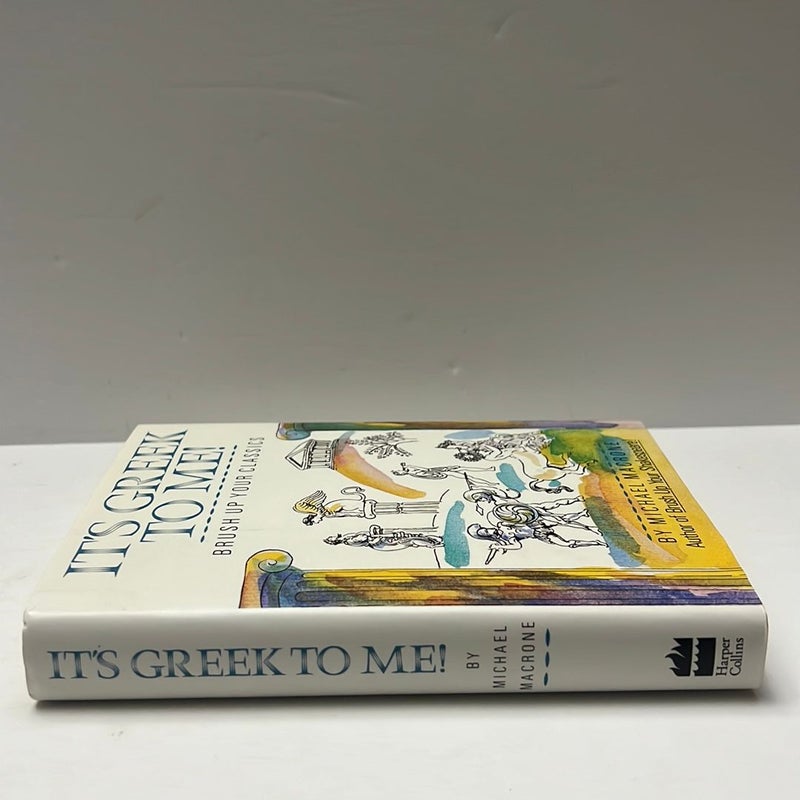 It's Greek to Me! Brush Up Your Classic