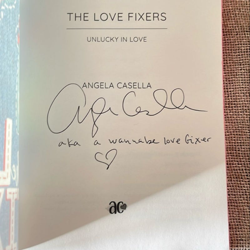 The Love Fixers SIGNED