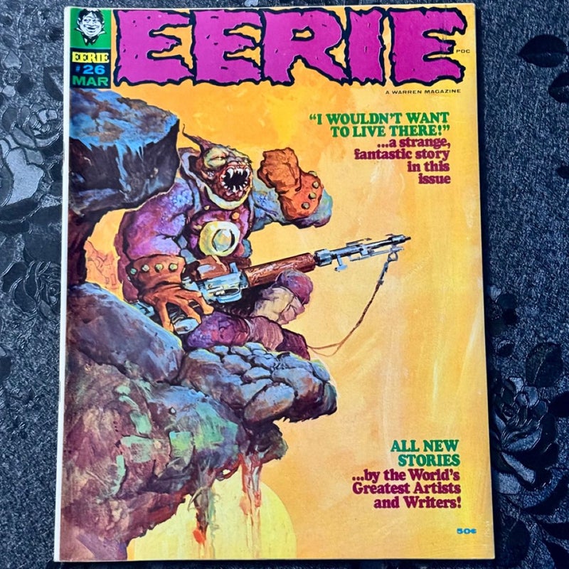 Eerie # 26 March 1970 Warren Magazine 