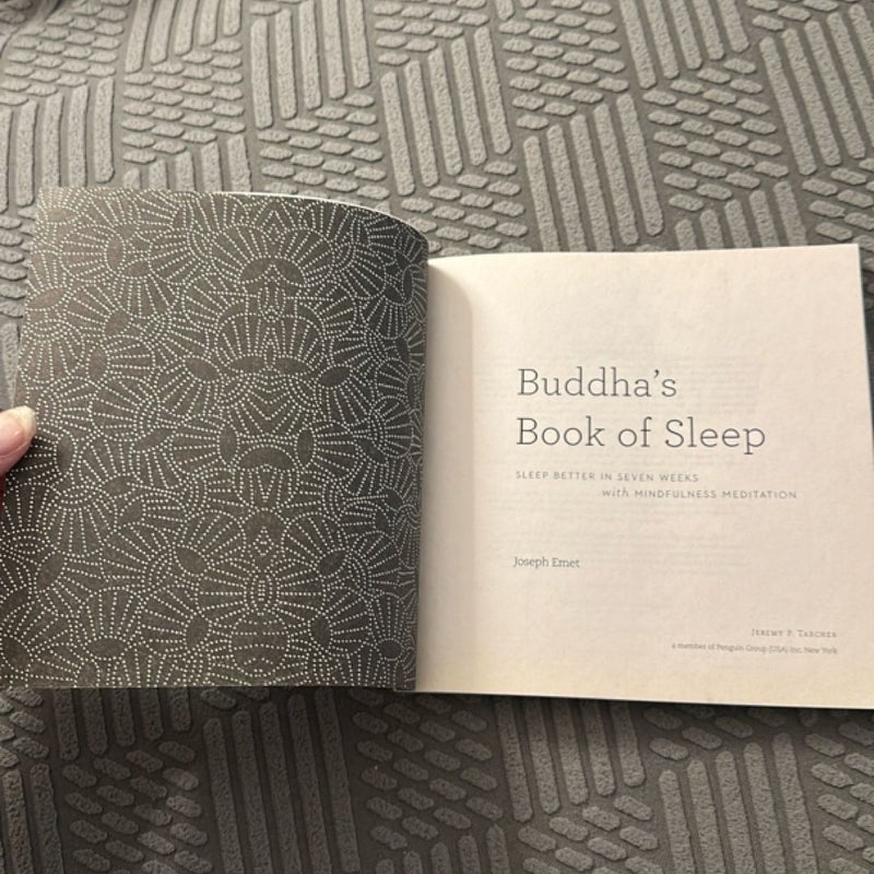 Buddha's Book of Sleep