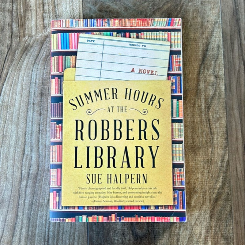 Summer Hours at the Robbers Library