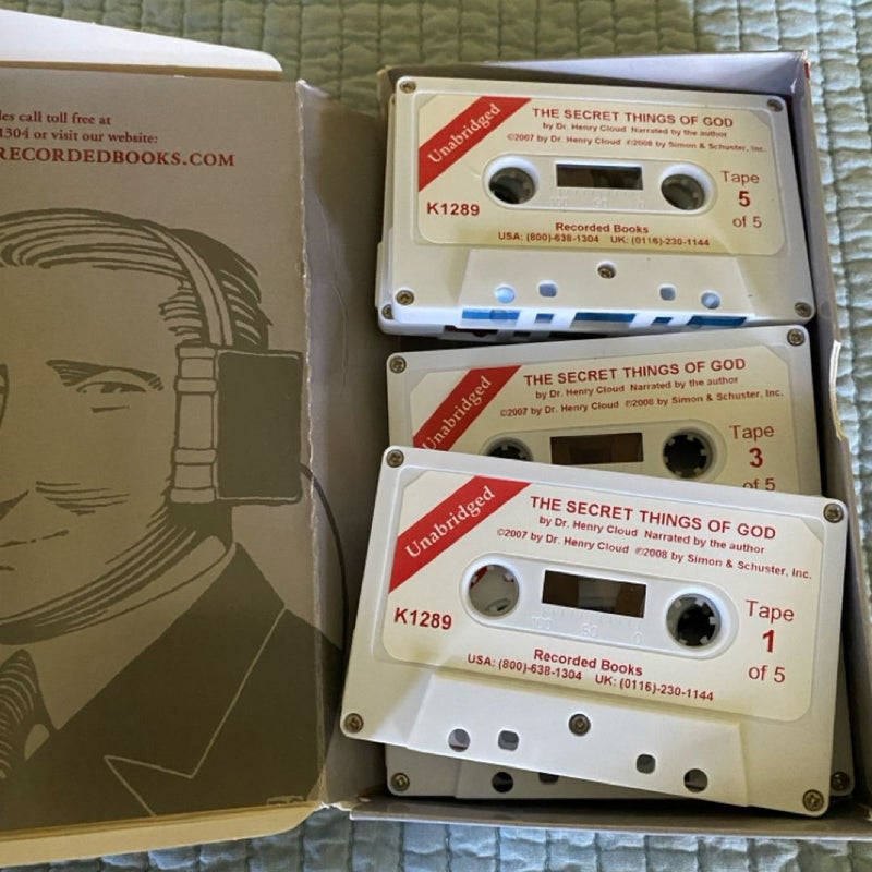 The Secret Things of God Audio Cassette Book