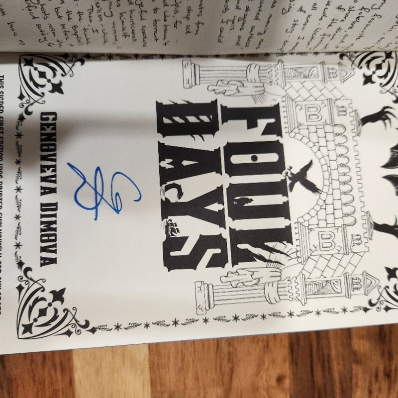 Foul days (owlcrate SE june, signed)