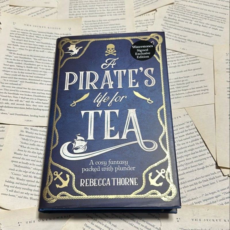 A Pirate’s Life for Tea - WATERSTONES EXCLUSIVE SIGNED EDITION