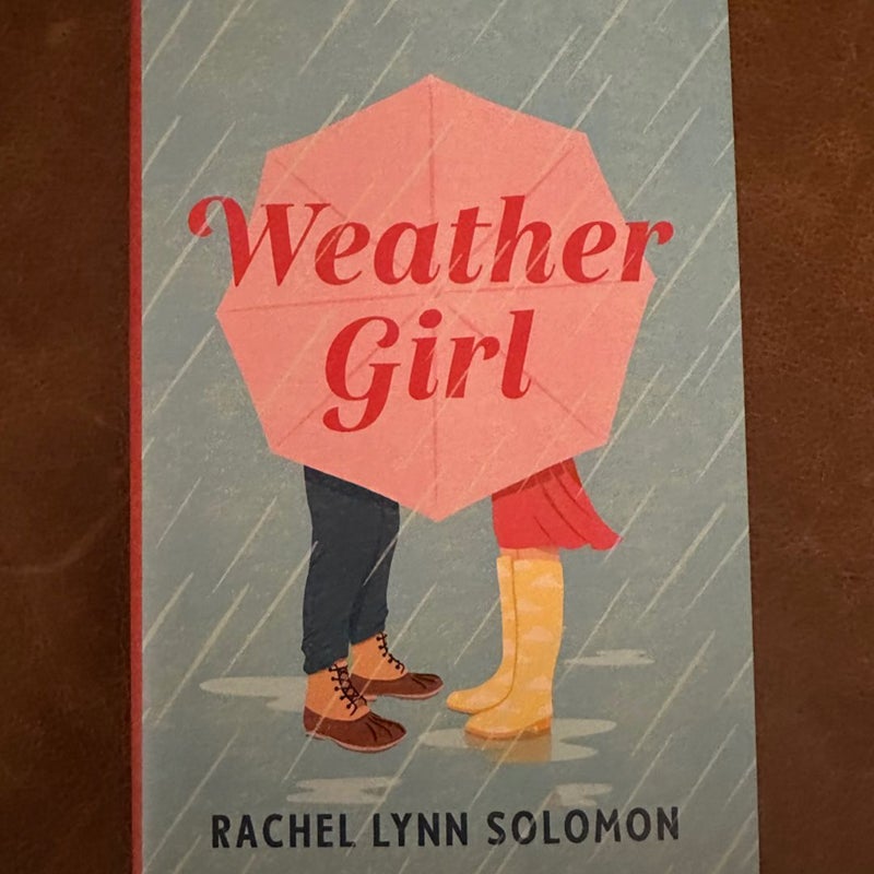 Weather girl signed special edition Rachel Lynn Solomon illumicrate