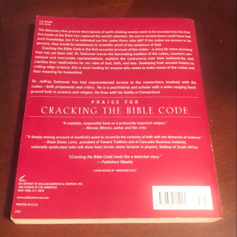 Cracking the Bible Code