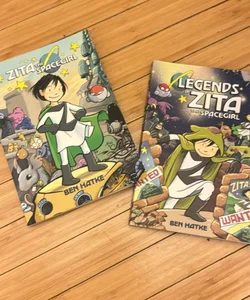 Two titles: Zita the Spacegirl and Legends of Zita, the Space Girl