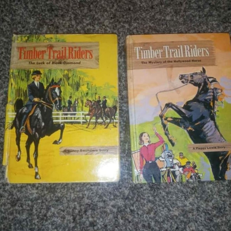 Vintage Timber Trail Riders Books