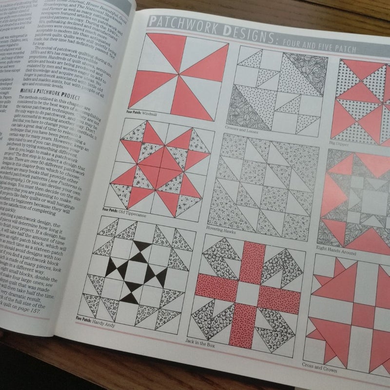 Patchwork, quilting and Applique 