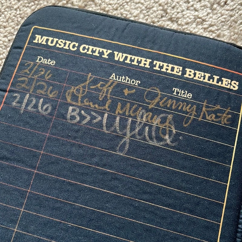 Music City Signed Book Beau