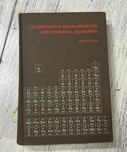 Quantitative Measurements and Chemical Equilibria (1972)