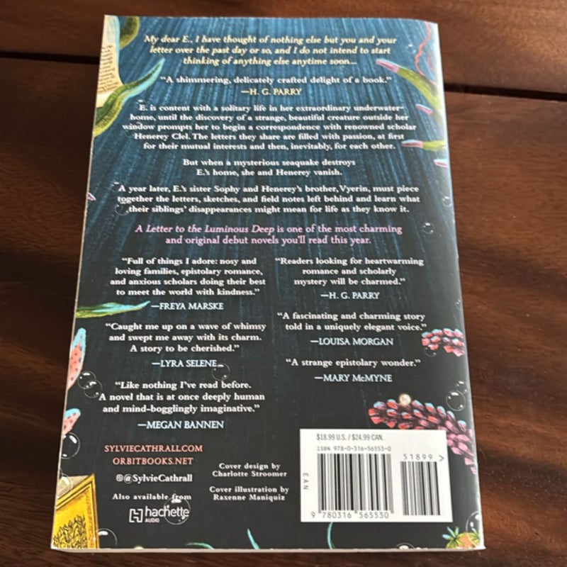 A Letter to the Luminous Deep