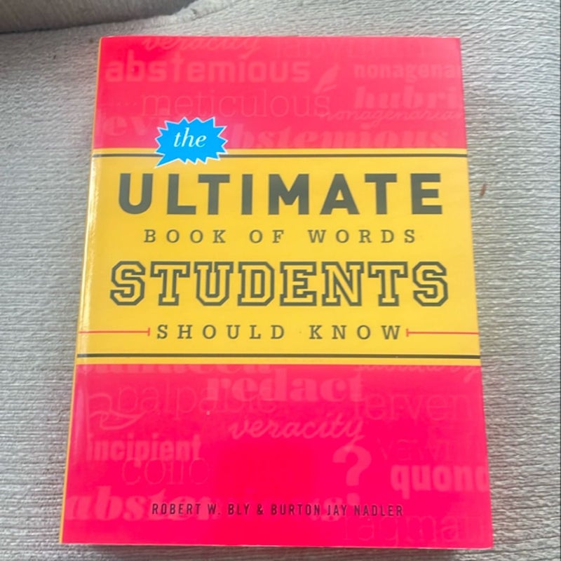 Ultimate Book of Words Students Should Know 