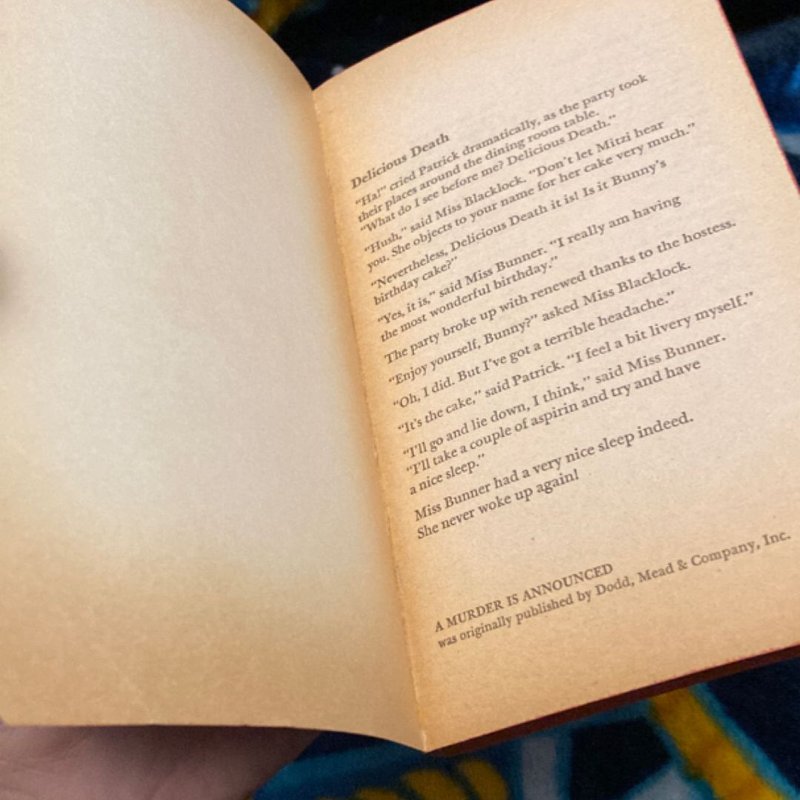 A Murder Is Announced