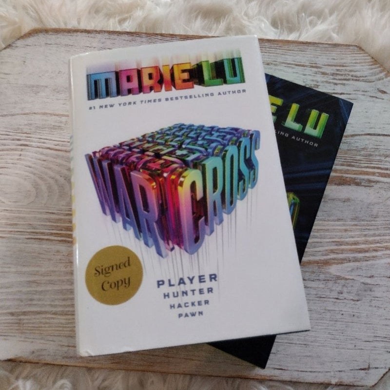 Warcross & Wildcard SIGNED 