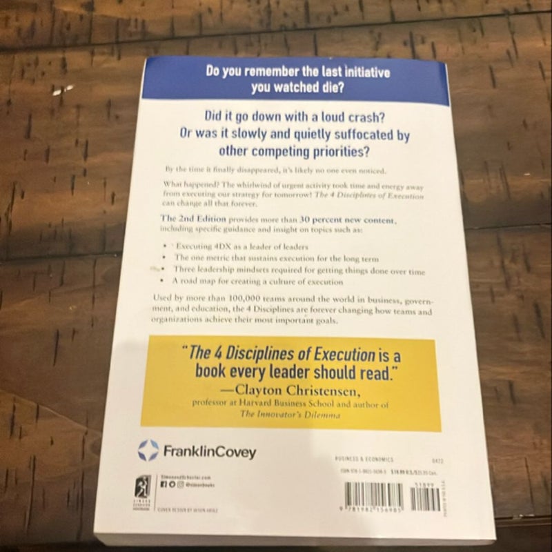 The 4 Disciplines of Execution: Revised and Updated