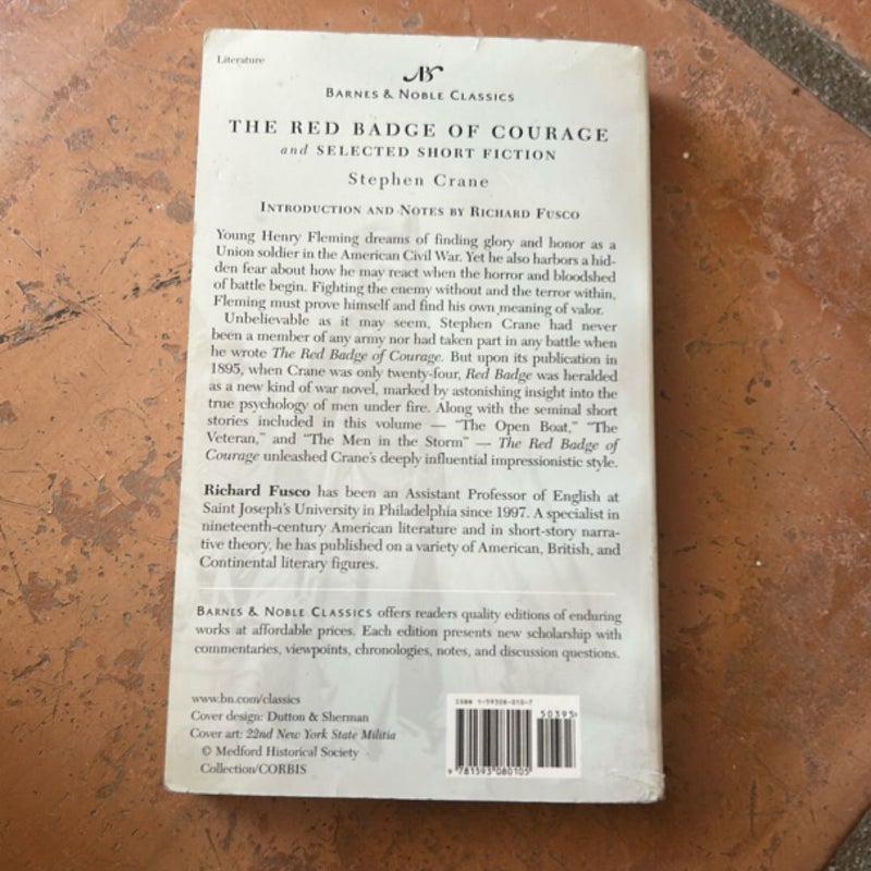 The Red Badge of Courage and Selected Short Fiction
