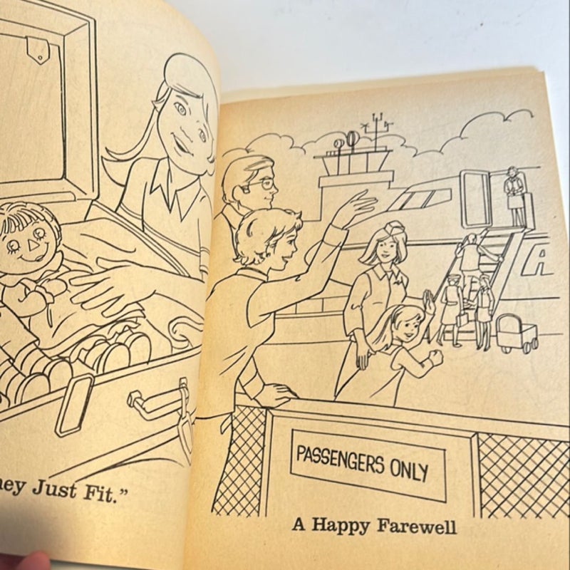 Raggedy Ann and Andy Coloring Book an airport adventure