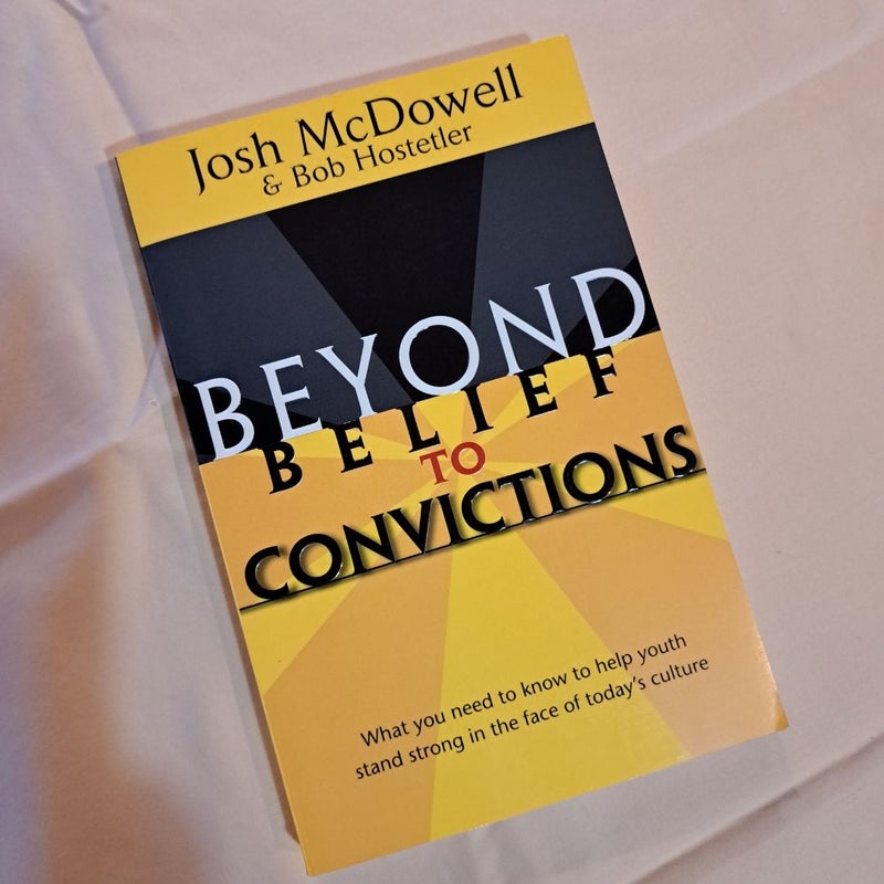 Beyond Belief to Convictions