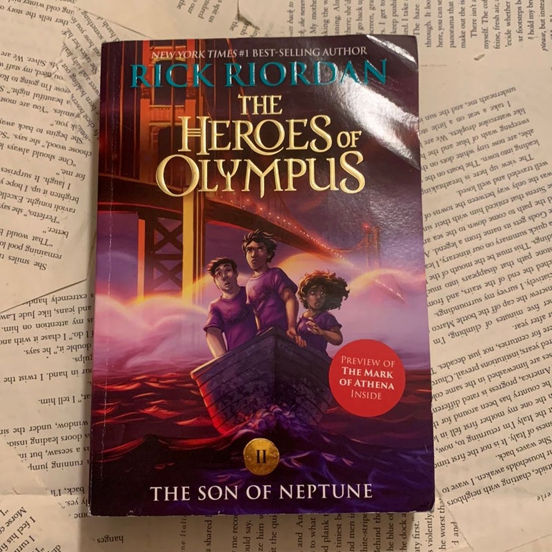 The Heroes of Olympus, Book Two, The Son of Neptune, (new cover)