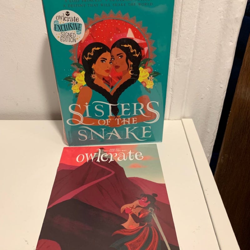 Owlcrate Sisters of the Snake SIGNED 