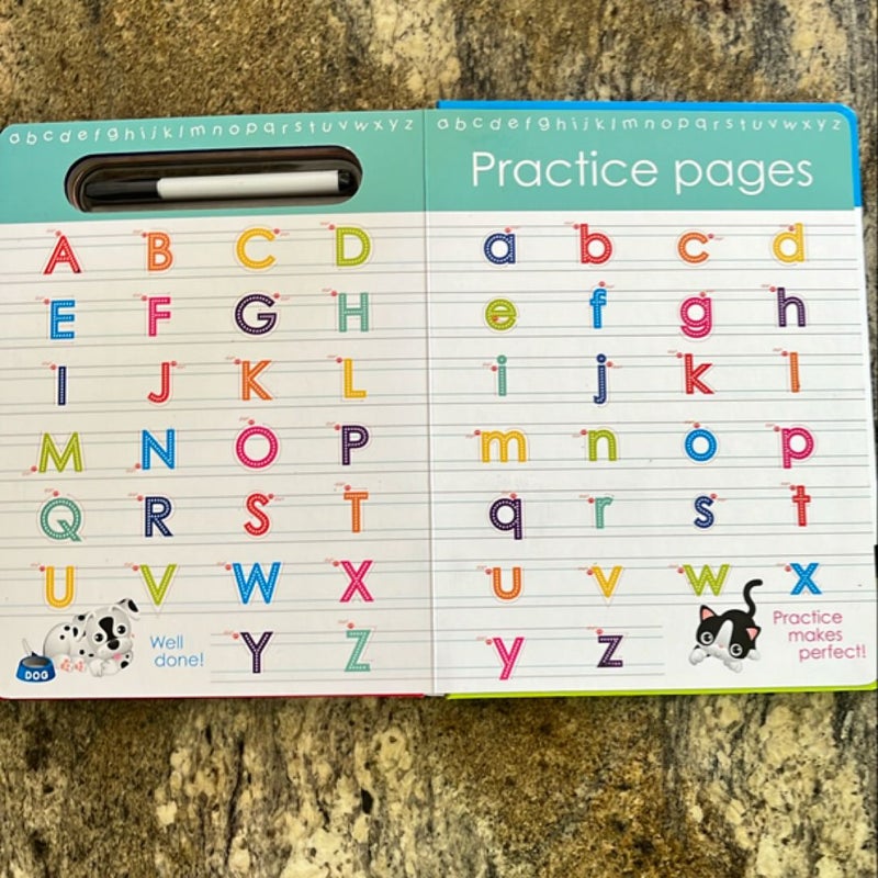 Write and Wipe Alphabet