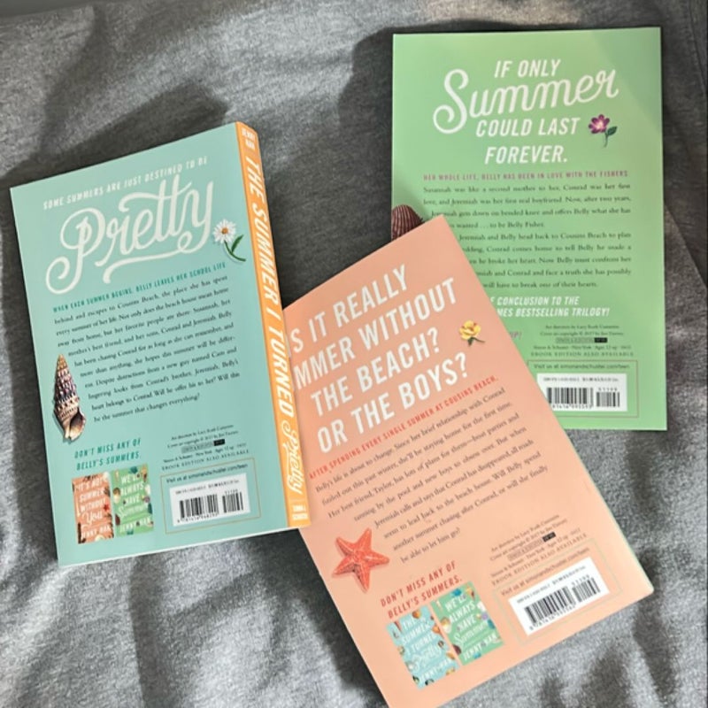 The Summer I Turned Pretty trilogy set 