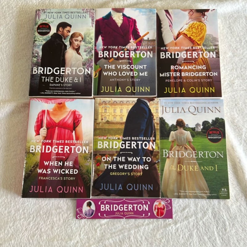 Bridgerton Book Bundle (1, 2, 4, 5, 6, 1)