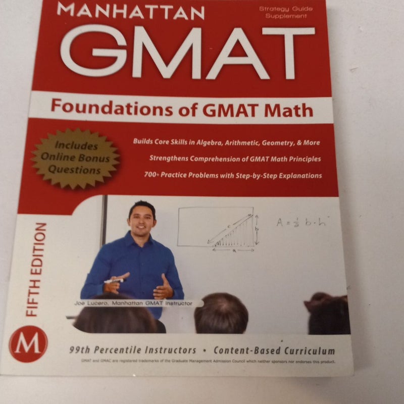 Foundations of GMAT Math