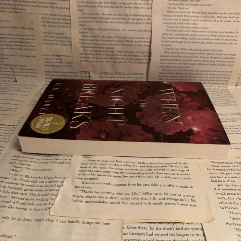 SIGNED: When the Night Breaks 