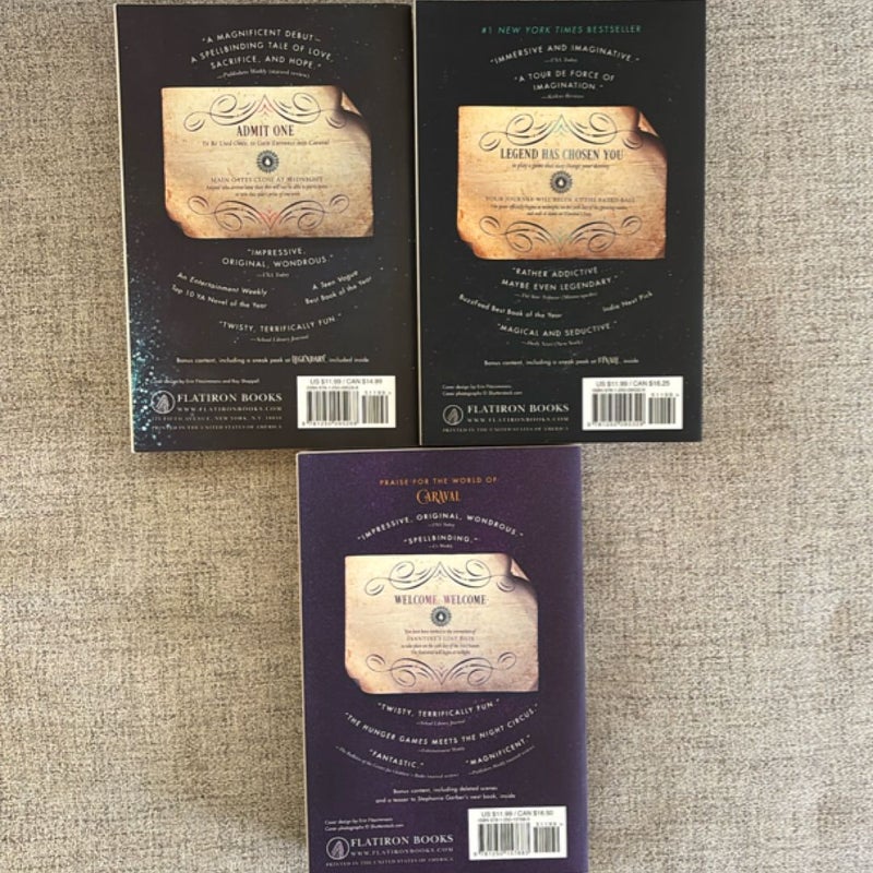 Caraval Book Set