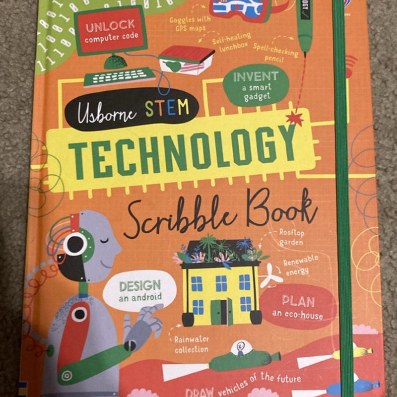 Usborne Technology Scribble Book